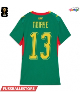 Günstige Senegal Iliman Ndiaye #13 Auswärtstrikot Damen WM 2026 Kurzarm